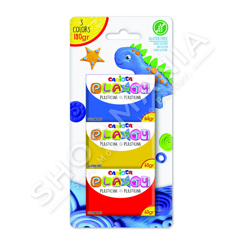 CARIOCA - PLASTELINË ME 3 NGJYRA