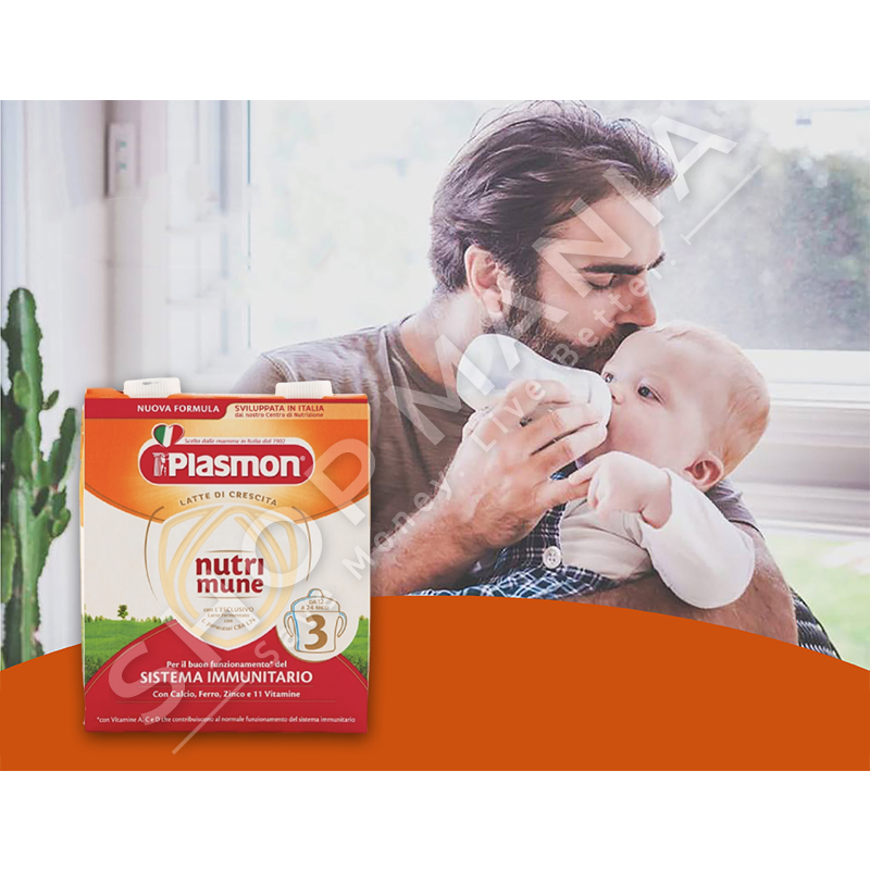 PLASMON - QUMESHT "NUTRI-MUNE 3" -  2 x 500ML