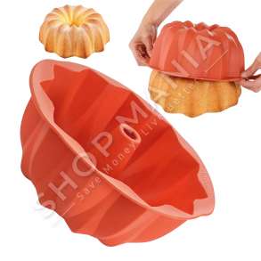 TESCOMA - FORME KEKU SILIKONI 24CM "ROSETTE DELICIA" - 8595028402315