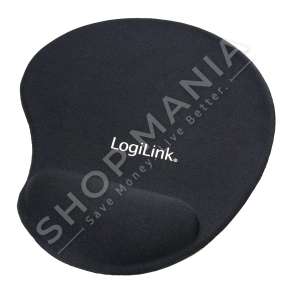 LOGILINK - TAPET PER MOUSE 230X195X3MM "BASIC MOUSEPAD WITH SILICONE PALM REST" - 4260113569306