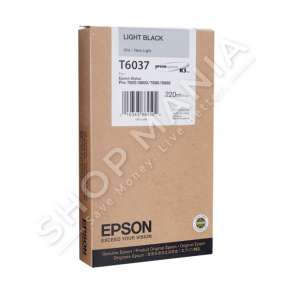EPSON - KARTUÇË ME BOJË NGJYRË E ZEZË (E HAPUR) C13T603700 T603700 220ML
