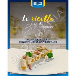 DE CECCO - MAKARONA "MEZZI RIGATTONI" - 500G