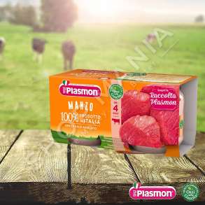 PLASMON - MISH MESHTJERRE "I HOMOGJENIZUAR" - 2 x 80G, +6 MUAJ
