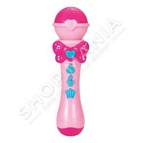 THE FASHION - MIKROFON LODER PER FEMIJE +3VJEC "THE MICROPHONE STORY MACHINE TOY FOR KIDS" - 678-1-2A