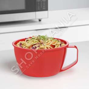 CURVER - TAS I RRUMBULLAKET ME DOREZE & VAKUM 0.9L "SMART MICRO-WAVE RED" - 3253920933003