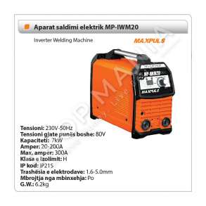 MAXPULS - APARAT SALDIMI IGBT INVERTER 120 - 200A