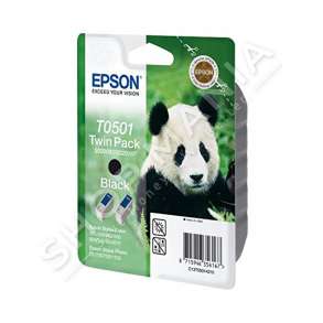 EPSON - MULTIPACK NGJYRË E ZEZË C13T05014210 T0501 TWIN PACK: 2 X 15 ML