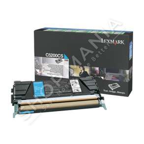 LEXMARK - ORIGJINALE TONER NGJYRË E KALTËR C5200CS RRETH 1500 FAQE