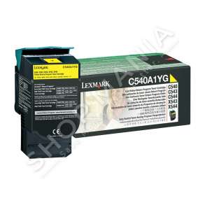 LEXMARK -  ORIGJINALE TONER NGJYRË E VERDHË C540A1YG RRETH 1000 FAQE