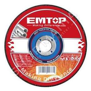 EMTOP - DISK ABRAZIV PER METAL DHE INOX 115 MM - EACD121151