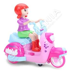 VAJZE ME MOTOCIKLETE ME DRITA & MUZIKE +3 VJEC "KIND GIRL MOTORCYCLE" - 101