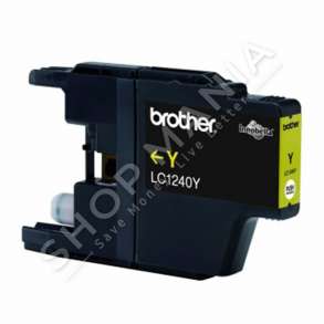 BROTHER -  KARTUÇË ME BOJË NGJYRË E VERDHË LC1240Y LC-1240 DERI NË 600 FAQE