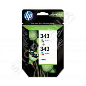 HP - MULTIPACK CB332EE 343+343 2X C8766EE (HP343)