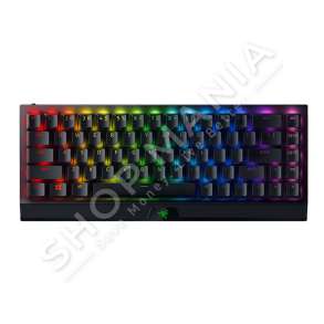 RAZER - TASTIERE GAMING "KEYBOARD RAZER BLACKWIDOW V3 MECHANICAL MINI HYPERSPEED 65% WIRELESS 2.4 & BLUETOOTH US L" - 8886419347309
