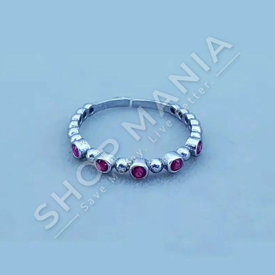 UNAZE ARGJEND ME GUR ZIRKONI ME NGJYRA