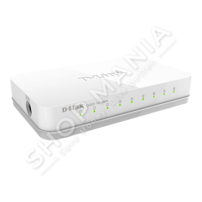 D-LINK - SWITCH ME 8 PORTA 10/100/1000 MBPS EASY DESKTOP - GO-SW-8G/E