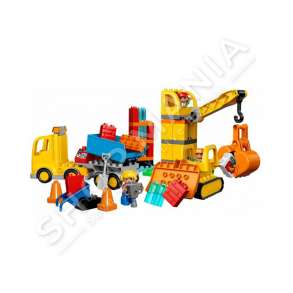 LEGO "DUPLO BIG CONSTRUCTION SITE" - 67 PJESE, 2-5 VJEC