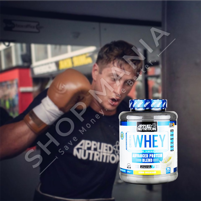 APPLIED NUTRITION -  SUPLEMENT PROTEINE PER RRITJEN & MBAJTJEN E MASES MUSKULARE SHIJE TE NDRYSHME "CRITICAL WHEY" - 2.27KG