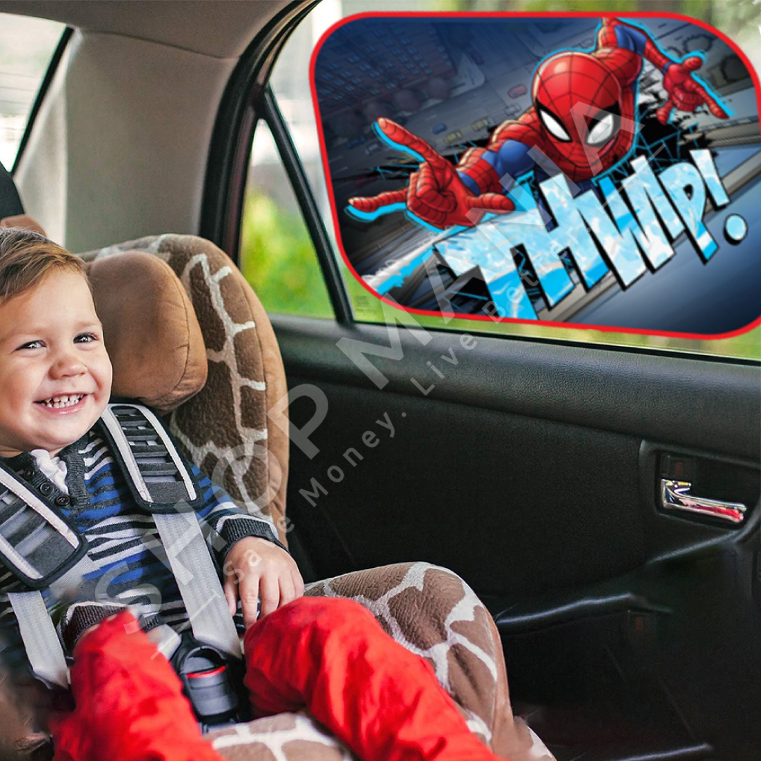 SET ME 2 PERDE ANESORE 44X35CM "AM-S9323-SEVEN SPIDER MAN" - 9256