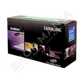 LEXMARK -  ORIGJINALE TONER NGJYRË E ZEZË 12A8644 RRETH 12000 FAQE