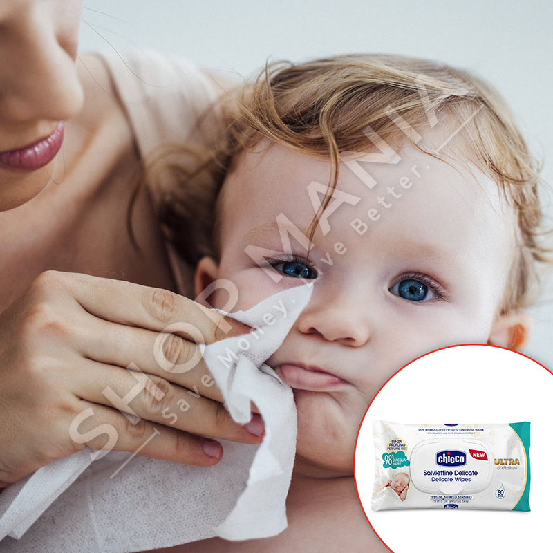 CHICCO - LETRA TE LAGURA NE PAKETIM ME KAPAK PER FEMIJE - 60 COPE, +0 MUAJ