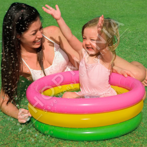 INTEX - PISHINE 1-5VJEC "SUNSET GLOW BABY POOL" - 57107NP