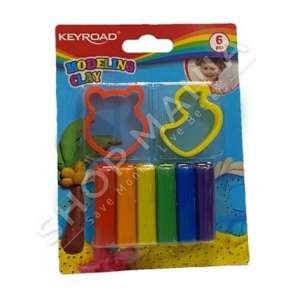KEYROAD - PLASTELINA ME 6 NGJYRA