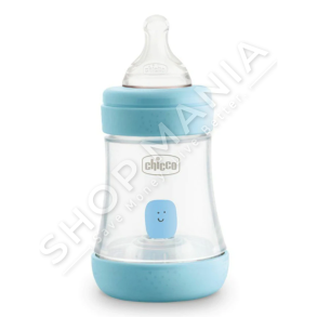 CHICCO - SHISHE ME BIBERON SILIKONI 150ML/+0MUAJSH "FEEDING BOTTLE PERFECT 5 INTUI-FLOW" - 8058664121946