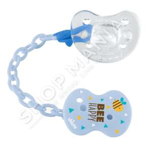 CHICCO - KAPESE BIBERONI +0MUAJSH "EASY CLIP WITH CHAIN MIXED COLORS" - 8058664129621