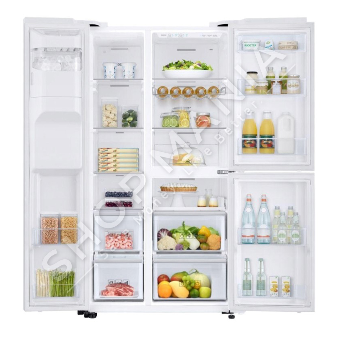 SAMSUNG - FRIGORIFER SIDE BY SIDE "NO FROST - RS68A8840WW" - 609L (A+)