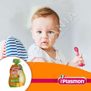 PLASMON - PURE/LENG ME DARDHE "SPREMI E GUSTA" - 100G, +6 MUAJ