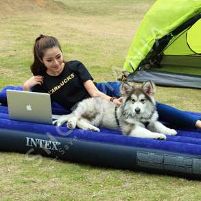 INTEX - DYSHEK ME AJER 191X99X25CM "TWIN DURA-BEAM SERIES CLASSIC DOWNY AIRBED" - 64757