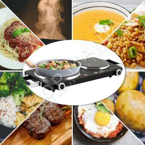 FIRST AUSTRIA - FURNELE ME 2 VATRA ELEKTRIKE 2500W "DOUBLE INFRARED HOT PLATE" - FA 5096-6