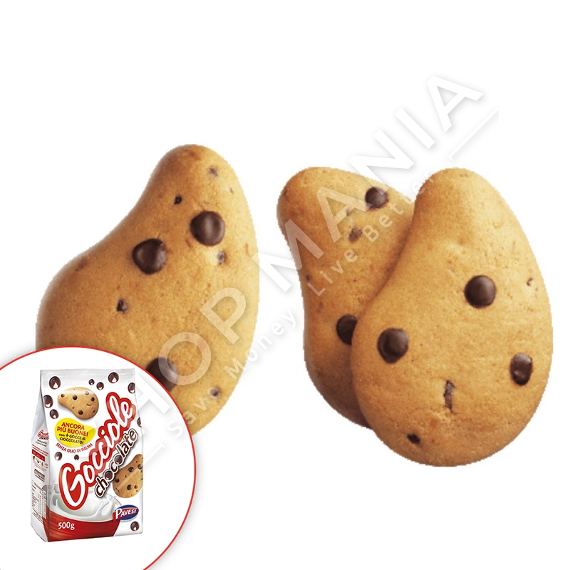 PAVESI - BISKOTA ME COPA COKOLLATE "GOCCIOLE" - 500G