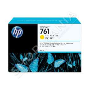 HP -  KARTUÇË ME BOJË NGJYRË E VERDHË CM992A 761 400ML