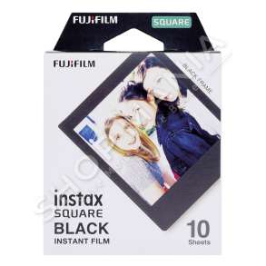 FUJIFILM - FILM I ZI 10COPE "COLORFILM INSTAX SQUARE BLACK FRAME" - 4547410370010