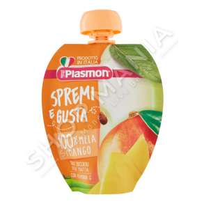 PLASMON - PURE/LENG ME MOLLE & MANGO 100G/+6MUAJSH "SPREMI E GUSTA MELA & MANGO" -  8001040199244