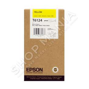 EPSON - KARTUÇË ME BOJË NGJYRË E VERDHË C13T612400 T567400 220ML