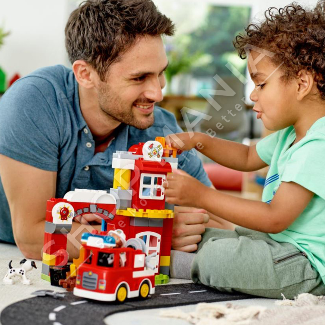 LEGO "DUPLO FIRE STATION" - 76 PJESE, +2 VJEC