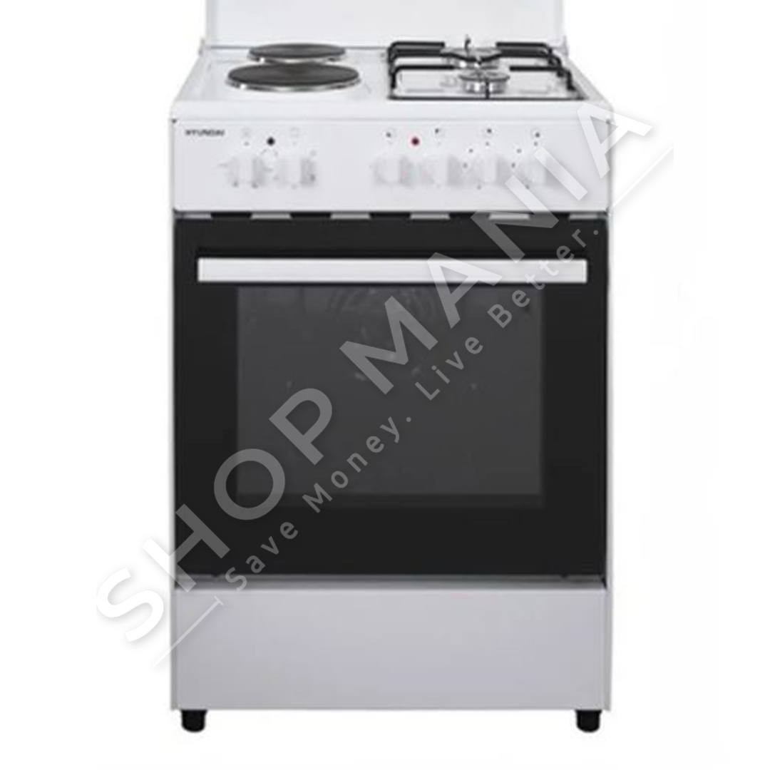 HYUNDAI - SOBE ELEKTRIKE ME 2 VATRA ELEKTRIKE + 2 ME GAZ "HSO6022-EW B"