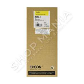 EPSON - KARTUÇË ME BOJË NGJYRË E VERDHË C13T596400 T596400 350ML KARTUÇË ULTRA CHROME HDR