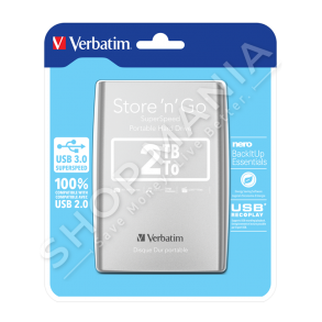 VERBATIM - HARD DISK I JASHTEM 2TB