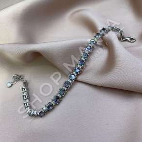 BYZYLYK ARGJEND ME GUR ZIRKONI LEJLA '' FORME RRETHORE'' - KL-227