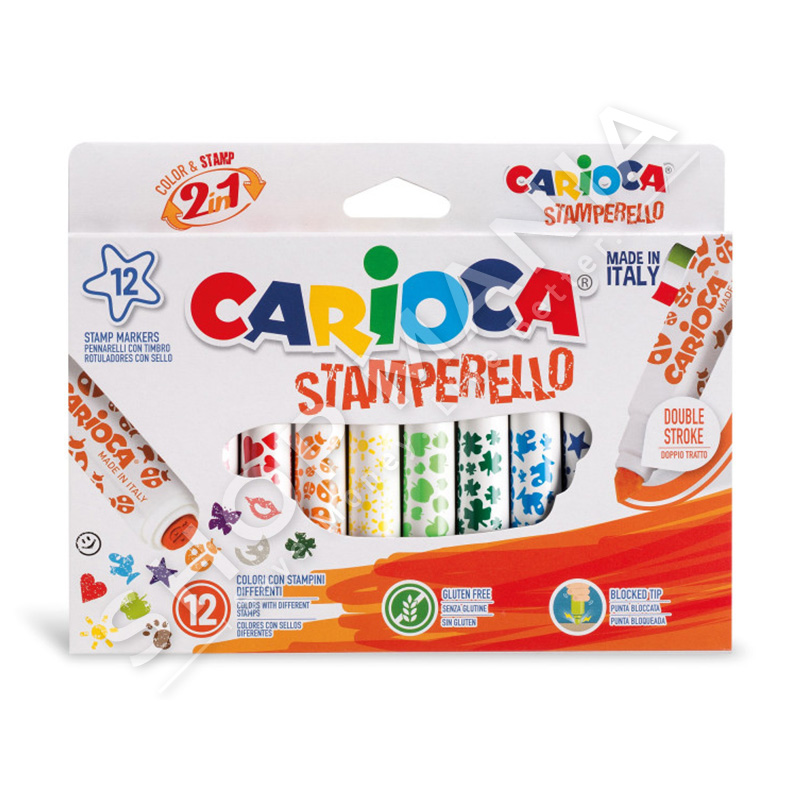 CARIOCA - SHENUS ME STAMPA - 12 PCS