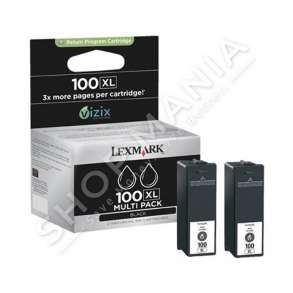 LEXMARK -  ORIGJINALE KARTUÇË ME BOJË NGJYRË E ZEZË 14N0848 100 XL RRETH 510 FAQE KONFEKSION DYSH