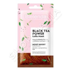 BIELENDA - MASKE HIDRATUESE PER FYTYREN 8G "BLACK TEA POWER LUFFA 2 IN 1" - 5902169039356