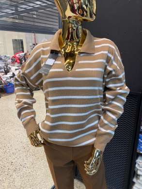 PULOVER ME JAKE TE HAPUR ME VIJA - ALD-108