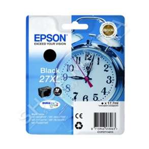 EPSON - KARTUÇË ME BOJË NGJYRË E ZEZË C13T27114010 T2711 RRETH 1100 FAQE 17.7ML XL