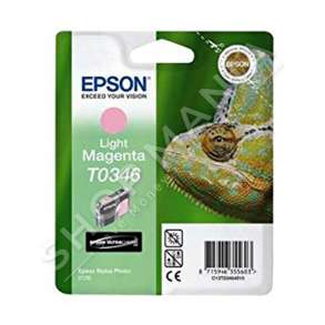EPSON - KARTUÇË ME BOJË NGJYRË MAGENTA E HAPUR C13T03464010 T0346 17ML