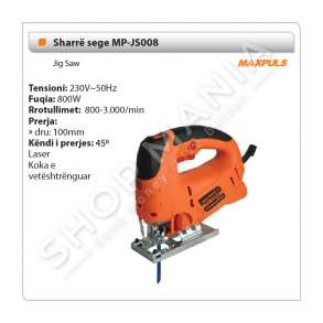 MAXPULS - SEGE VERTIKALE 800 W JD2907LK